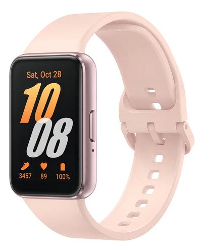 Samsung Galaxy Fit 3 Sport Rosa - Pantalla Táctil Amoled 1.6 , Bluetooth, Micrófono, 13 Días De Batería
