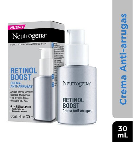 Crema Retinol Boost Anti-arrugas Neutrogena 30ml Todo Tipo De Piel Día/noche