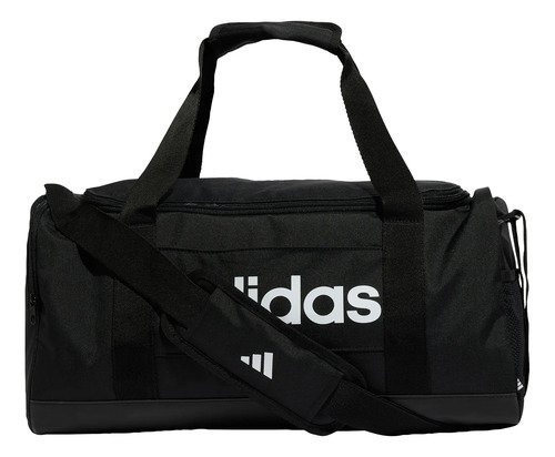 Adidas Bolso Duffel Linear Negro — Unisex para Gym y Ciudad