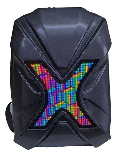 Mochila Moto Led Inteligente Programable - X